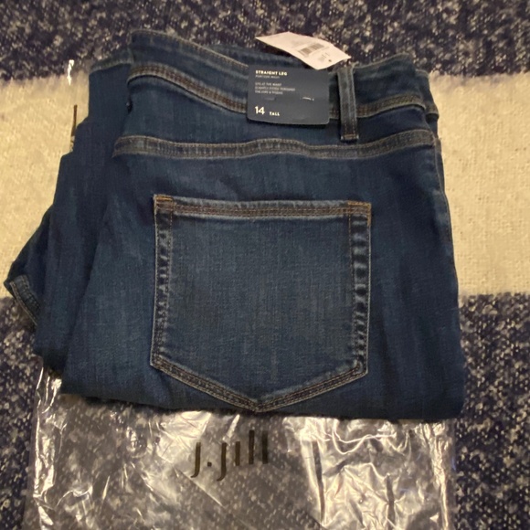 J.Jill High-Rise Straight Leg Jeans - Picture 2 of 8